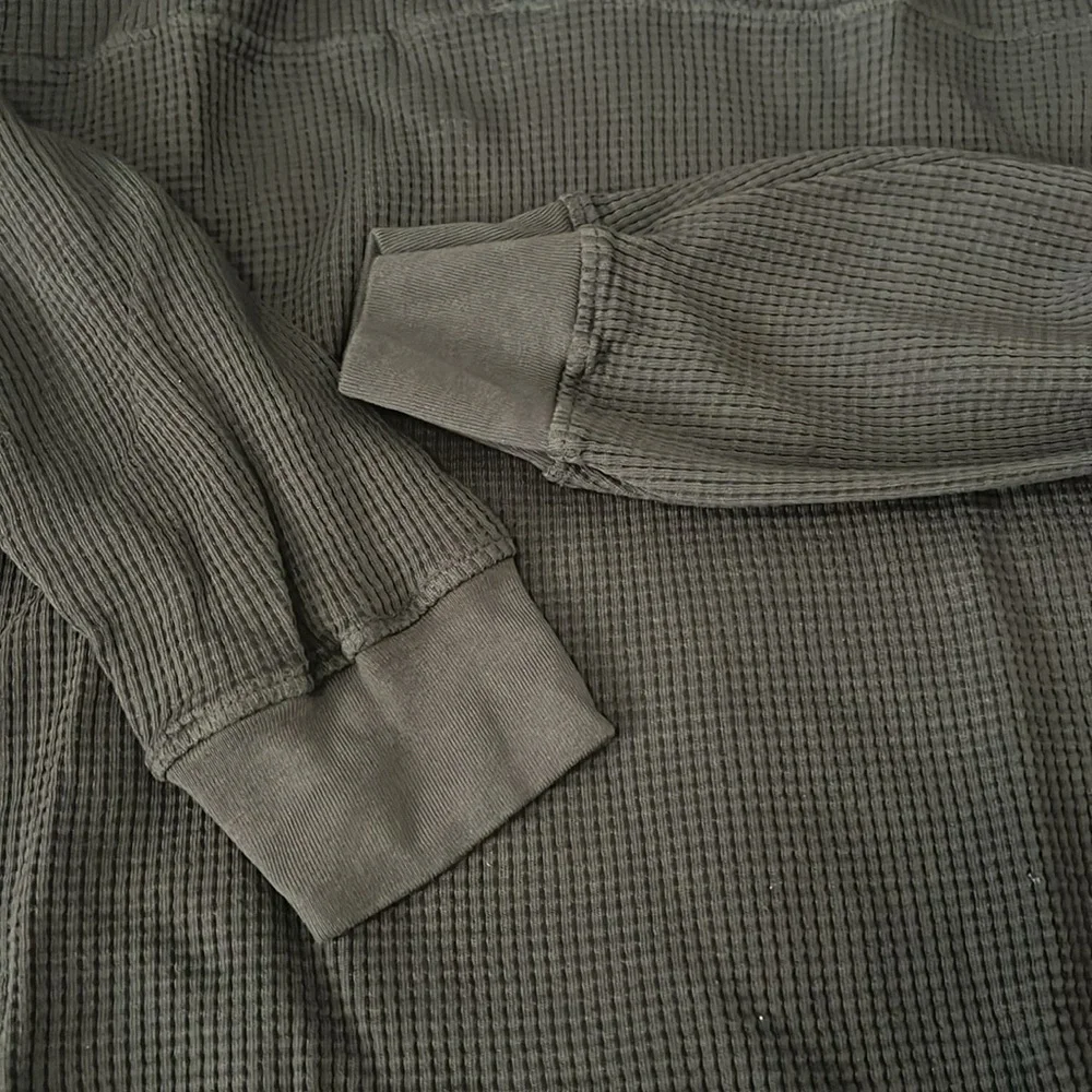 Cotton Citizen Cooper Half Zip Espresso NWT